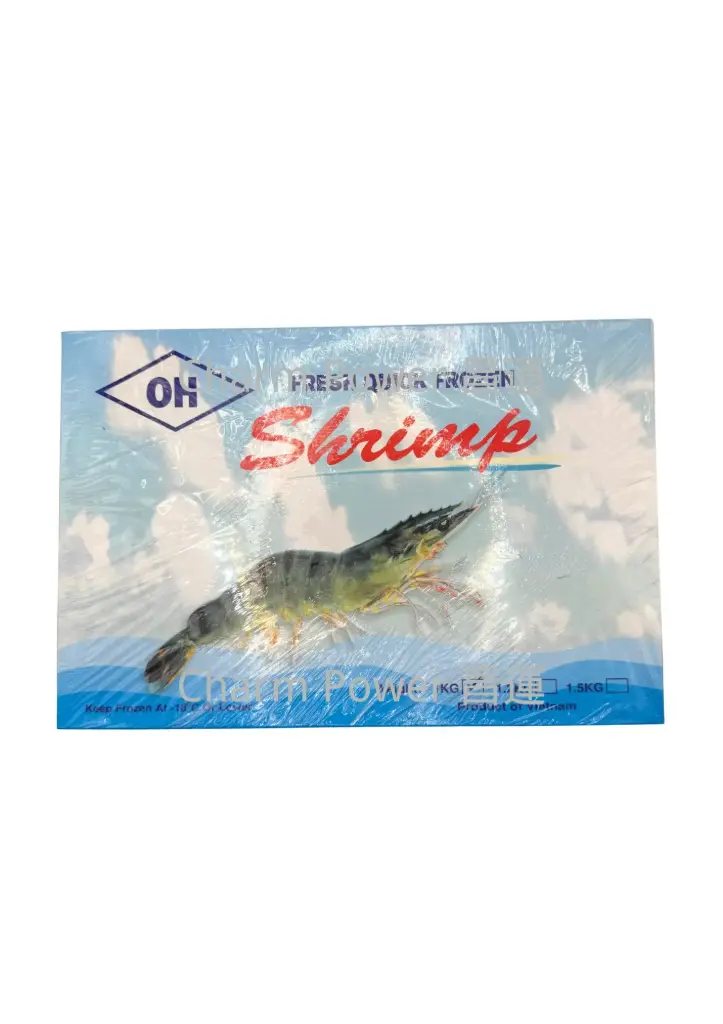 [PRVN000178] OH 天然 原隻虎蝦13-15頭 1KG*10盒/箱