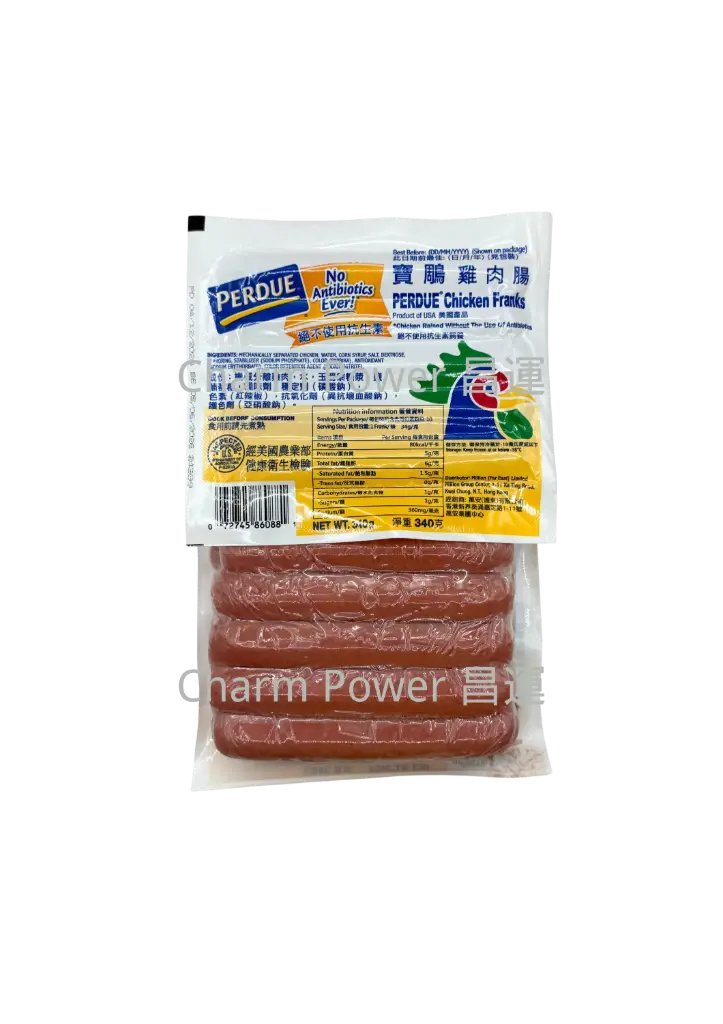 [CHUS000189] 美國 寶鵰 雞肉腸 340G*32包/箱