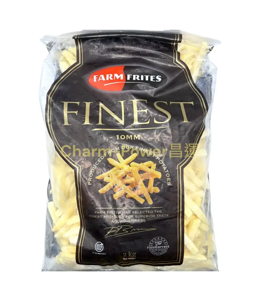 [OVNL000536] 荷蘭 FARM FRITES 去皮粗直薯條1CM 2KG*6包/箱