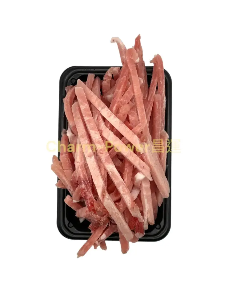 加工 豬肉赤肉/豬後腿肉/四肉 切絲 7mm