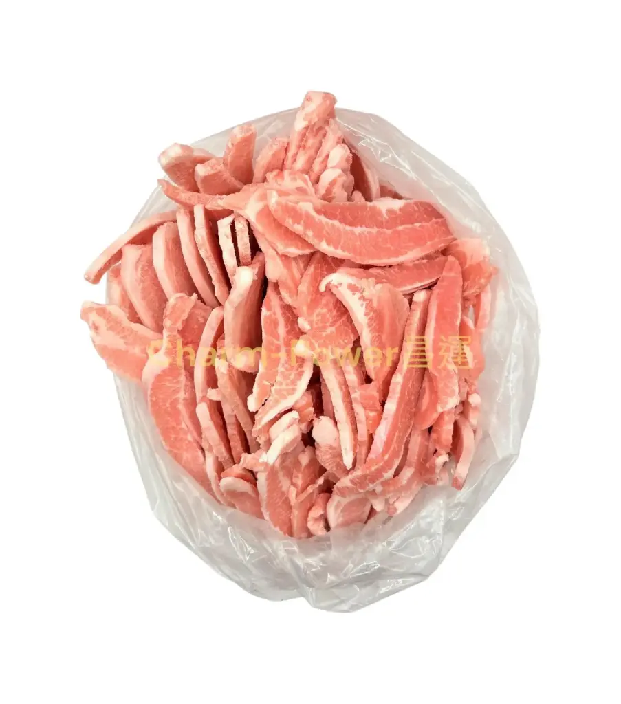 加工 豬頸肉/肉青 切片 5mm