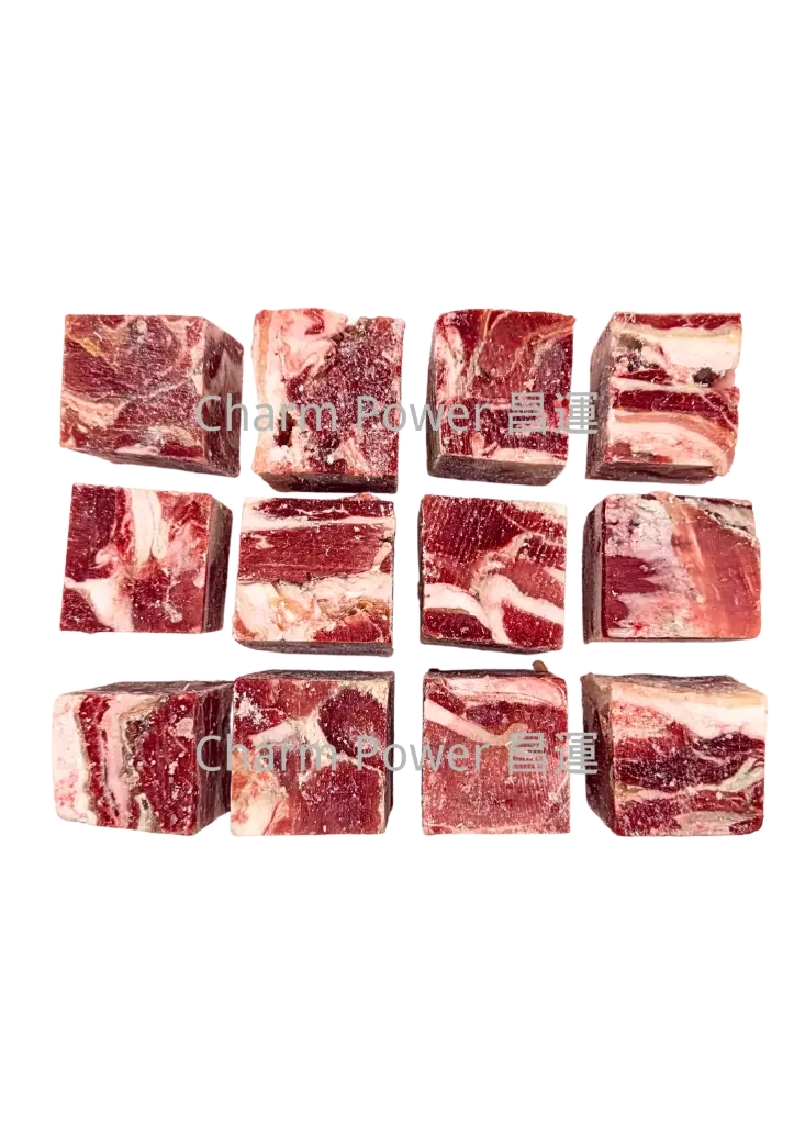 加工 牛腩 切粒 1.5吋x1.5吋 /4cm