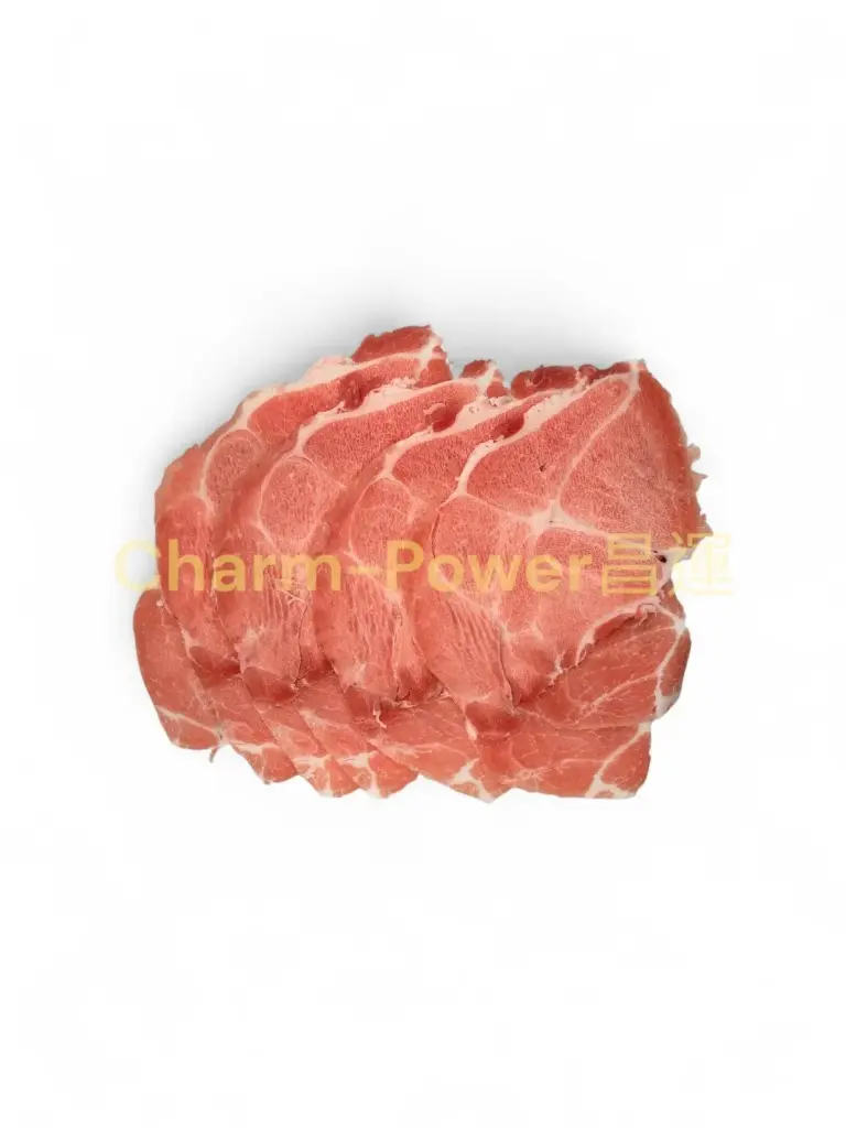 加工 豬梅肉 切片 2mm