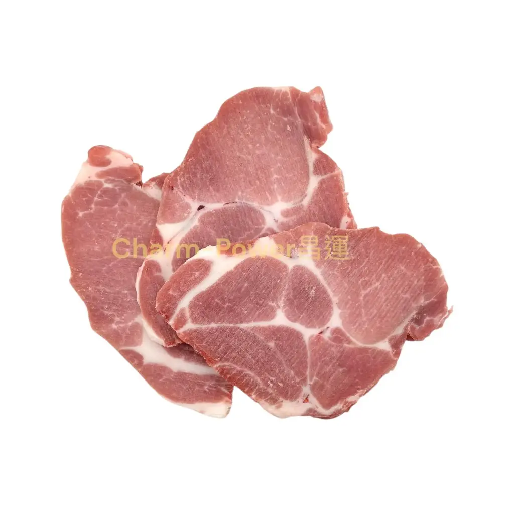 加工 豬梅肉 切扒 5分