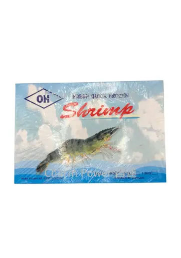 [PRVN000177] OH 天然 原隻虎蝦16-20頭 1KG*10盒/箱